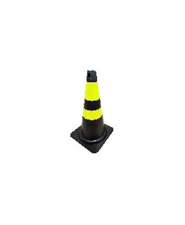 Cone Flexível 75cm Reflexivo